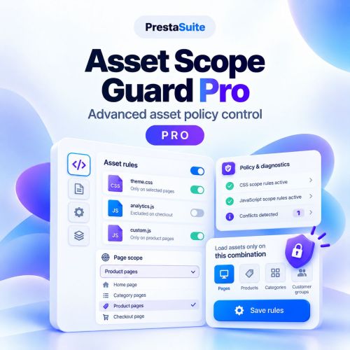 Asset Scope Guard Pro – PrestaShop Asset Scope Control