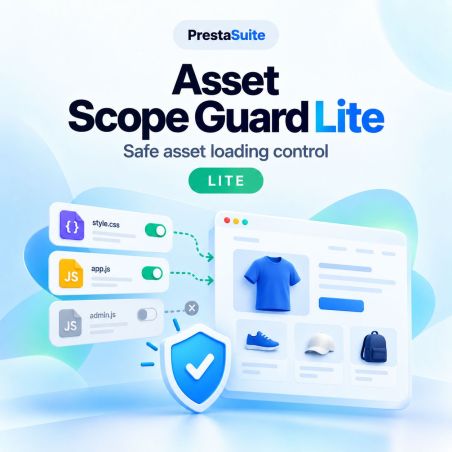 Asset Scope Guard Lite – Inventario gratuito de recursos CSS/JS de PrestaShop