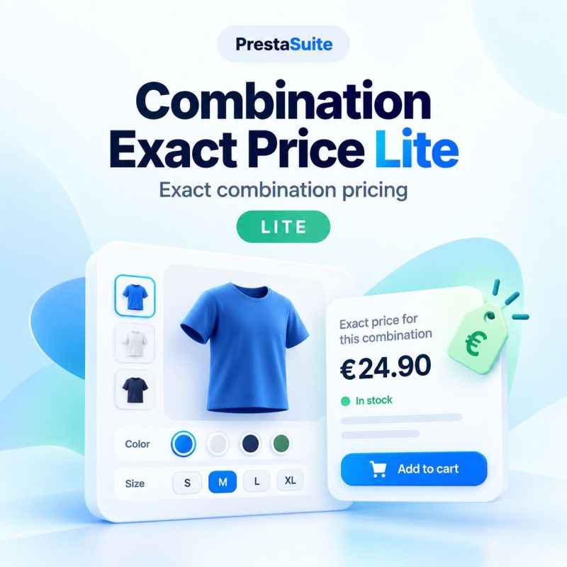Combination Exact Price Lite – Free PrestaShop Pricing
